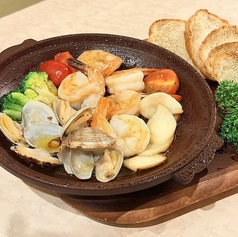 海鮮アヒージョ
