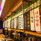 本格的なプルコギや、サムギョプサル、人気サイドメニューの韓国料理と相性ピッタリなお酒を種類豊富に取り揃えております♪ハイボールやカクテルはもちろん、やかんで提供するマッコリ、チャミスルなど韓国のお酒もご用意しておりますので、是非お試しください♪