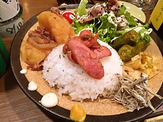 お任せプレートご飯