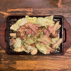 キャベツとベーコンのアンチョビソテー