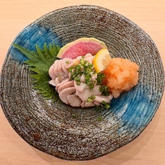 旬のたちポン！とろける真だらの白子ポン酢