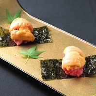 【毎月29日限定】赤字覚悟の肉寿司1貫29円！