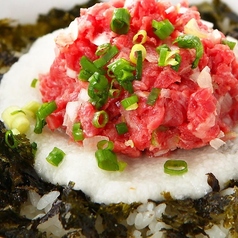 桜ネギトロロ丼