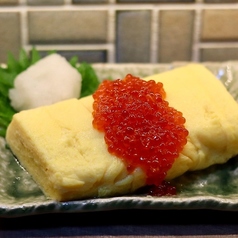 だし巻き卵いくらのせ