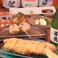 料理メニュー写真 二葉の呑みカツセット　極み