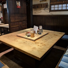 8名様ほどでご利用いただけるお席もございます。