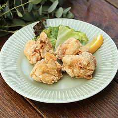 鶏もも唐揚げ/しお (4個)