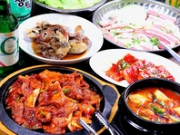 絶品韓国料理をご提供！飲み会や宴会等、ご利用にぜひ！