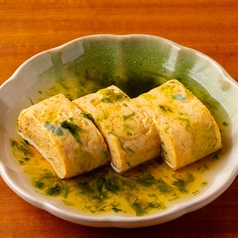 京都　九条葱の出汁巻き玉子