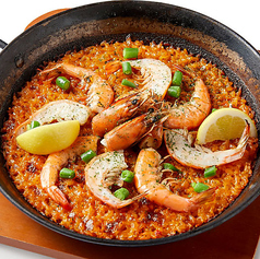 海老のパエリア