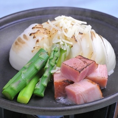 新たまねぎとチーズのとうばん焼き