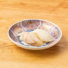 鯛皮・玉子・びんちょう・鯛・鯛炙り