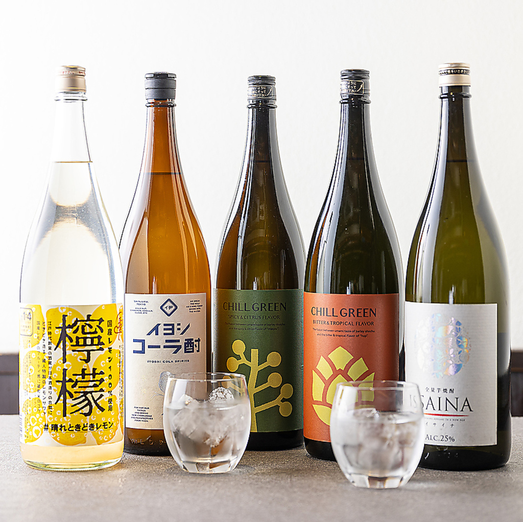 NEO（ネオ）焼酎を取り入れ新しいスタイルの楽しみ方をご提案しています。ぜひ一度お試しください！