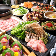 季節のコース2時間飲み放題付4000円台～ご用意◎