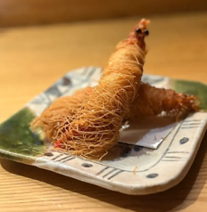 海老のパリパリ揚げ(一尾)