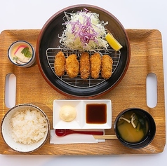 広島県産牡蠣フライ御膳