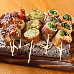 はかた野菜巻き串 きばくもん 栄店のコース写真