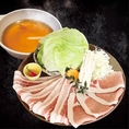 当店の豚肉は糸満「甘熟島豚」、東村「アグー豚パイとん」を使用しています。「肉」に特化した割烹ならではの美味しいお肉に舌鼓☆