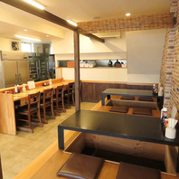 様々なシーンに合わせてご利用いただけるお店です！