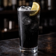 真っ黒ハイボール