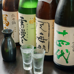 海鮮と相性抜群！こだわりの日本酒