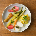 料理メニュー写真&nbsp;Organic pickles(有機野菜のピクルス)