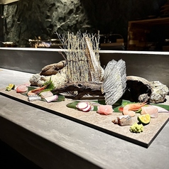 漁港から直送の魚