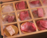 和牛6種盛り（玉手箱）