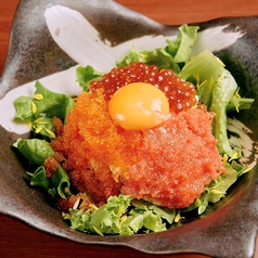 いろんな魚卵のポテトサラダ