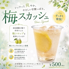 梅スカッシュ