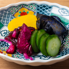 漬物盛り合わせ