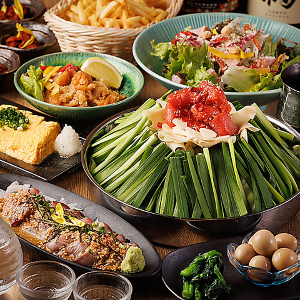 九州の海の幸と山の幸を詰め込んだ贅沢なコース料理。