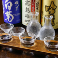 料理メニュー写真 【大人気】日本酒飲み比べ3種