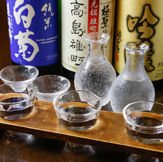 【大人気】日本酒飲み比べ3種