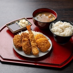 海老牡蠣酒場 だるまのおすすめランチ3