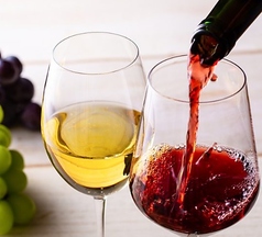 グラスワイン 赤／白