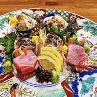 店主自ら仕入れる山陰の恵み