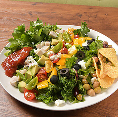 アボカドの豆腐ドレッシングサラダ