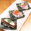 料理メニュー写真 手巻き寿司 ネギトロいくら