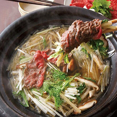 A4等級サーロインを使った『出汁しゃぶしゃぶ』 梅 肉180g