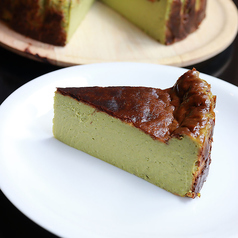 狭山茶バスクチーズケーキ
