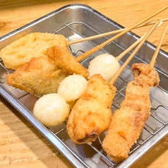 5種のおすすめ串盛り合わせ