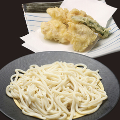 とり天もりうどん