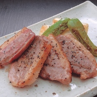 合鴨の黒胡椒焼き