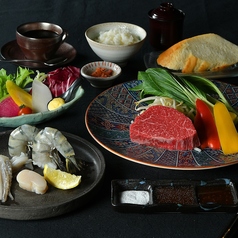 ステーキ&ハンバーグ KING キングのコース写真