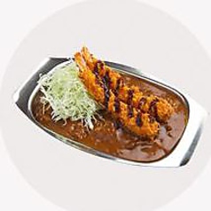 エビフライカレー(普通盛)