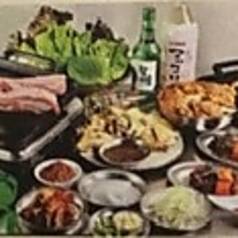 明洞市場のコース写真