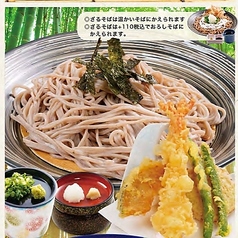 天ざるそば定食/天ぷらうどん定食