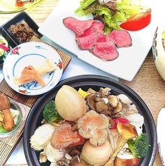 きのこ料理 創士庵のコース写真