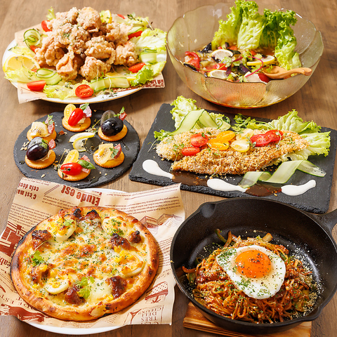 JR筑豊本線直方駅チカ！パスタやピザ、スイーツを気軽に楽しめるスタイルのBar＆Cafe